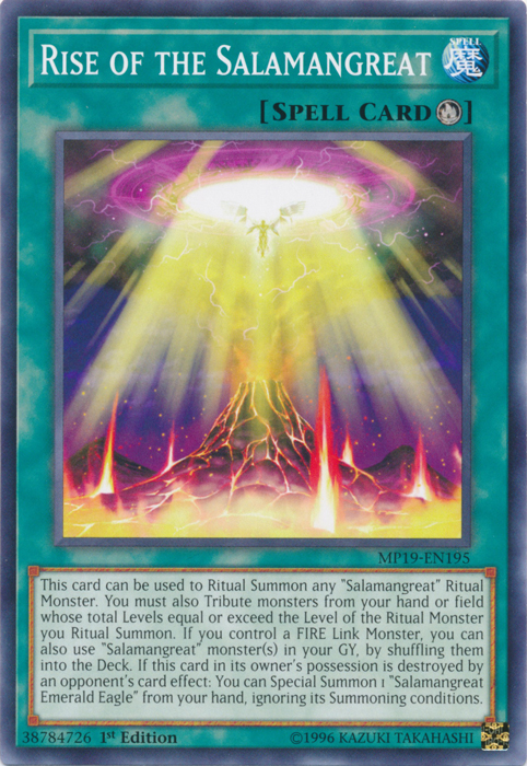 Rise of the Salamangreat [MP19-EN195] Common | Jomio and Rueliete's Cards and Comics