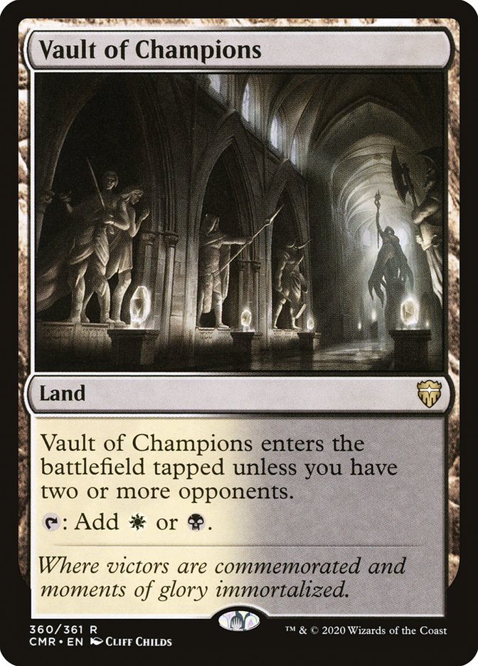 Vault of Champions [Commander Legends] | Jomio and Rueliete's Cards and Comics