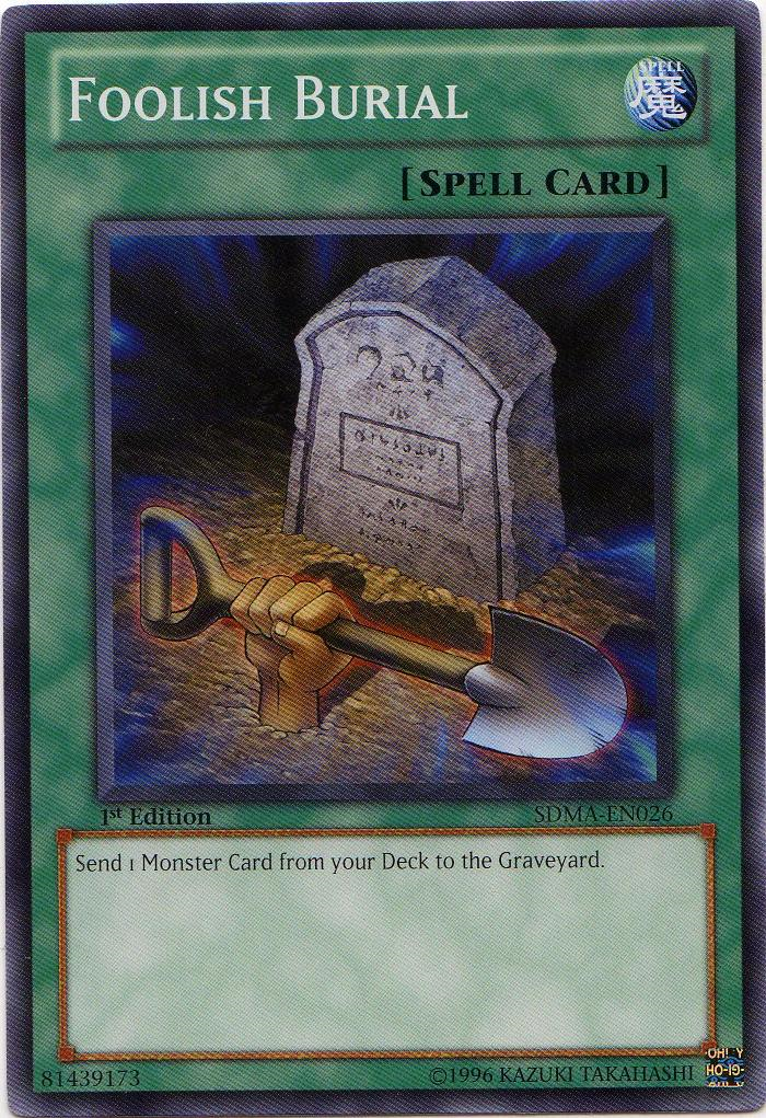 Foolish Burial [SDMA-EN026] Common | Jomio and Rueliete's Cards and Comics