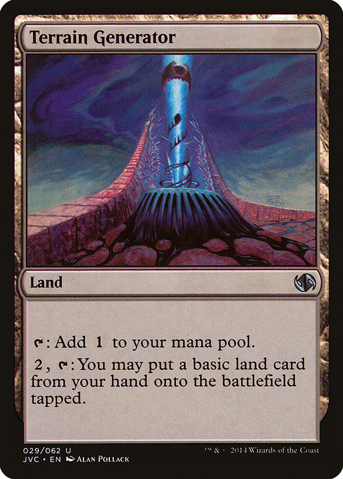 Terrain Generator [Duel Decks Anthology] | Jomio and Rueliete's Cards and Comics