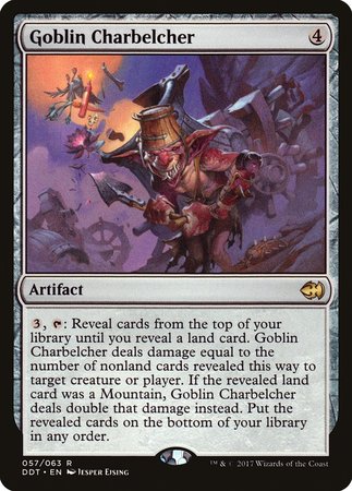 Goblin Charbelcher [Duel Decks: Merfolk vs. Goblins] | Jomio and Rueliete's Cards and Comics