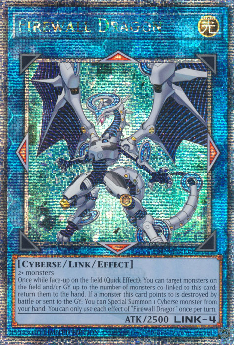 Firewall Dragon [TN23-EN008] Quarter Century Secret Rare | Jomio and Rueliete's Cards and Comics