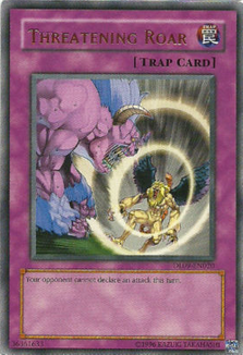 Threatening Roar (Bronze) [DL09-EN020] Rare | Jomio and Rueliete's Cards and Comics