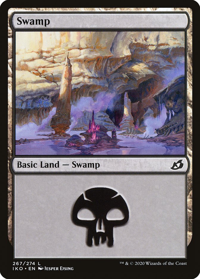Swamp (267) [Ikoria: Lair of Behemoths] | Jomio and Rueliete's Cards and Comics