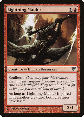 Lightning Mauler [Avacyn Restored] | Jomio and Rueliete's Cards and Comics