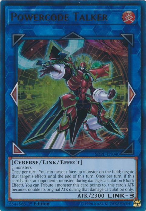 Powercode Talker [SDPL-EN040] Ultra Rare | Jomio and Rueliete's Cards and Comics