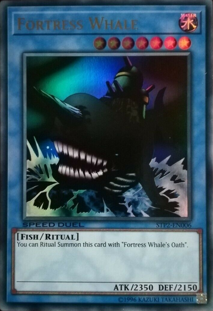 Fortress Whale [STP2-EN006] Ultra Rare | Jomio and Rueliete's Cards and Comics