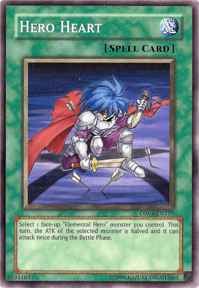 Hero Heart [DR04-EN157] Common | Jomio and Rueliete's Cards and Comics