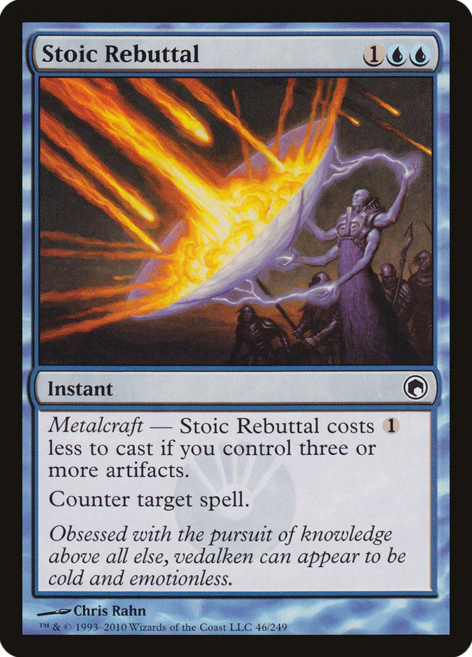 Stoic Rebuttal [Scars of Mirrodin] | Jomio and Rueliete's Cards and Comics