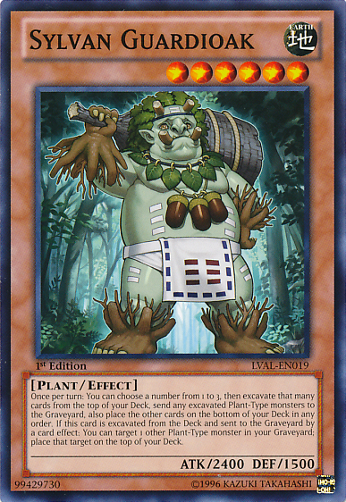 Sylvan Guardioak [LVAL-EN019] Common | Jomio and Rueliete's Cards and Comics