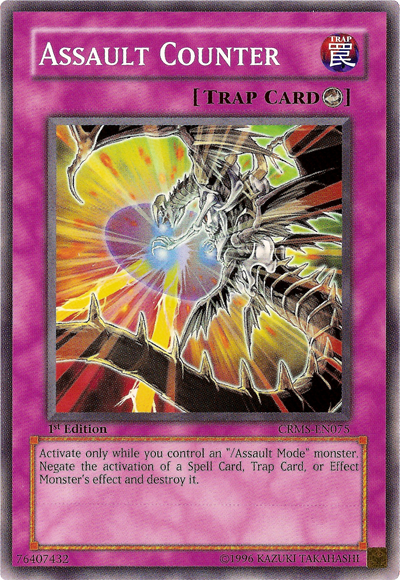 Assault Counter [CRMS-EN075] Common | Jomio and Rueliete's Cards and Comics