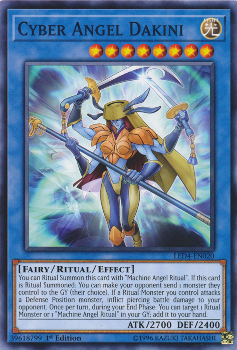 Cyber Angel Dakini [LED4-EN020] Common | Jomio and Rueliete's Cards and Comics
