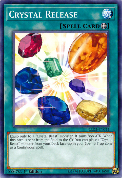Crystal Release [LED2-EN044] Common | Jomio and Rueliete's Cards and Comics
