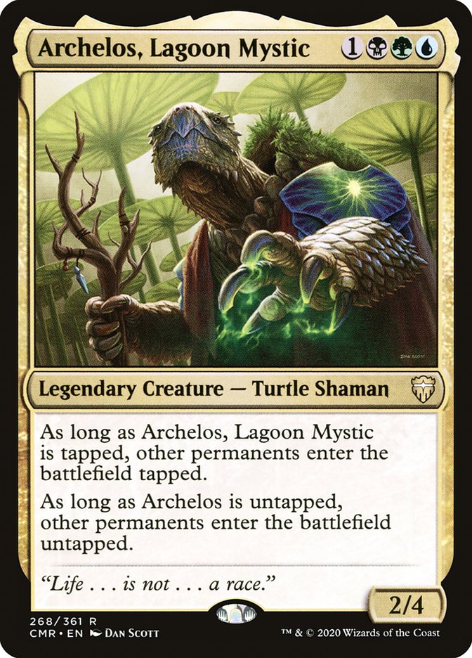 Archelos, Lagoon Mystic [Commander Legends] | Jomio and Rueliete's Cards and Comics