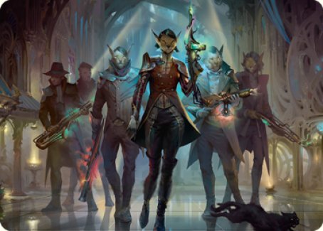 Family's Favor Art Card [Streets of New Capenna Art Series] | Jomio and Rueliete's Cards and Comics