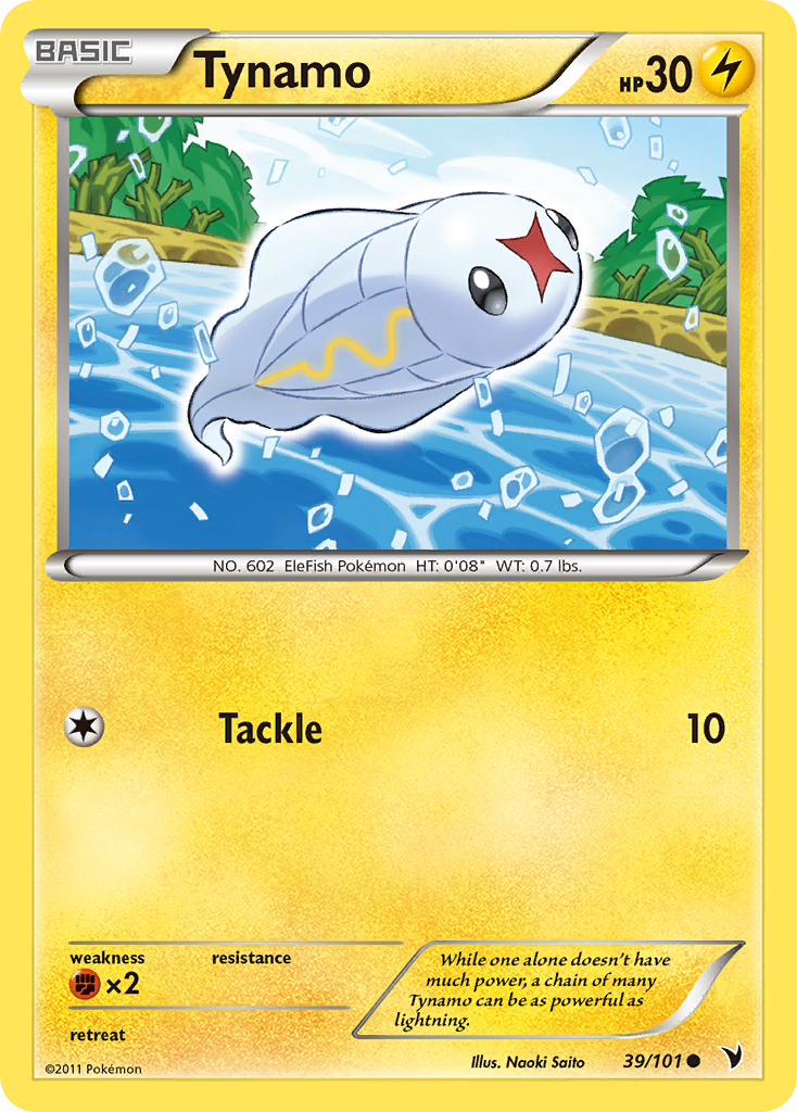 Tynamo (39/101) [Black & White: Noble Victories] | Jomio and Rueliete's Cards and Comics