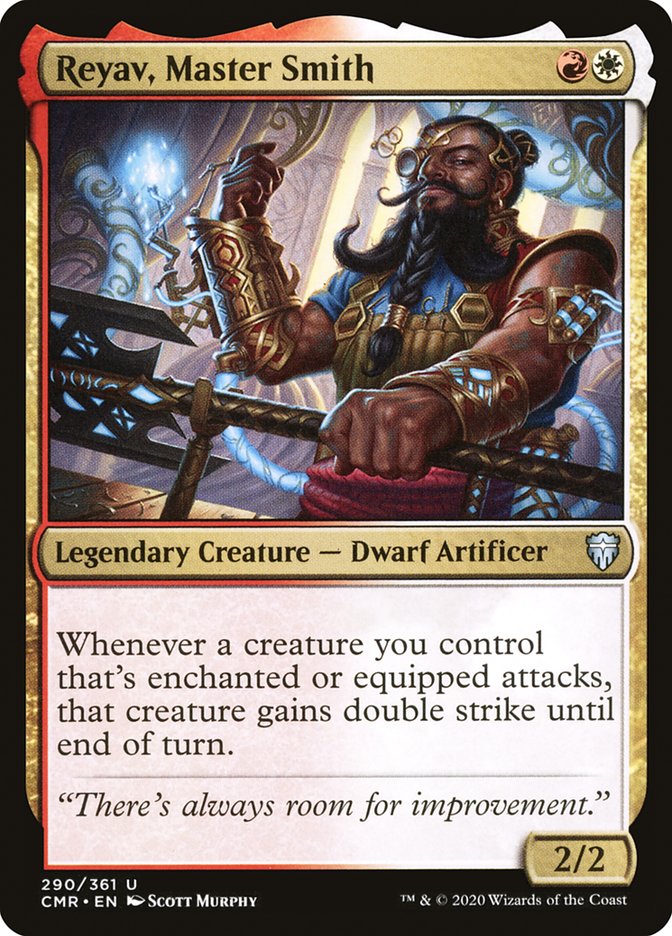 Reyav, Master Smith [Commander Legends] | Jomio and Rueliete's Cards and Comics