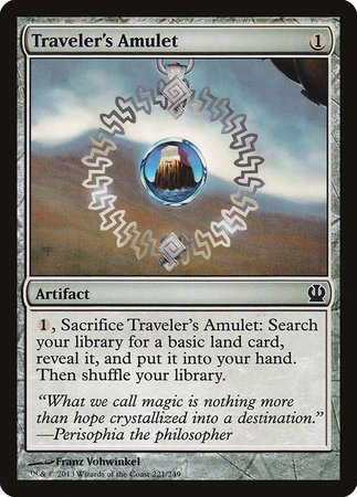 Traveler's Amulet [Theros] | Jomio and Rueliete's Cards and Comics