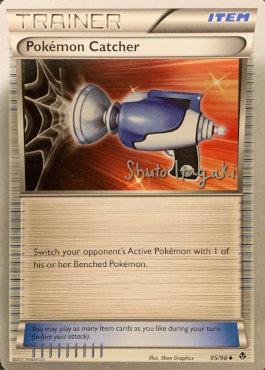 Pokemon Catcher (95/98) (Terraki-Mewtwo - Shuto Itagaki) [World Championships 2012] | Jomio and Rueliete's Cards and Comics