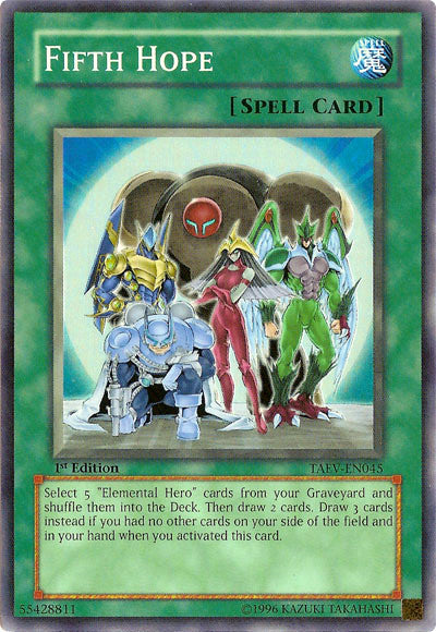 Fifth Hope [TAEV-EN045] Super Rare | Jomio and Rueliete's Cards and Comics