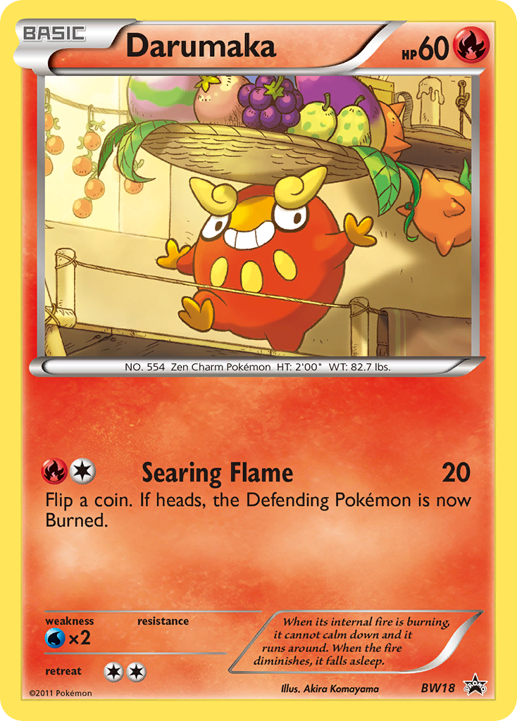 Darumaka (BW18) [Black & White: Black Star Promos] | Jomio and Rueliete's Cards and Comics