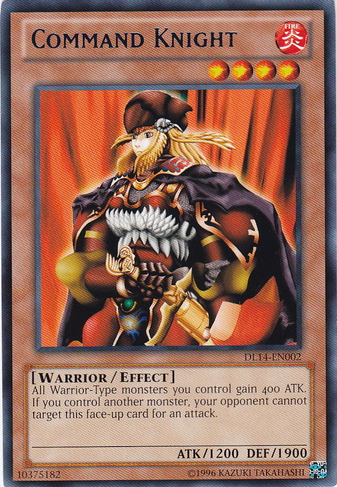 Command Knight (Blue) [DL14-EN002] Rare | Jomio and Rueliete's Cards and Comics