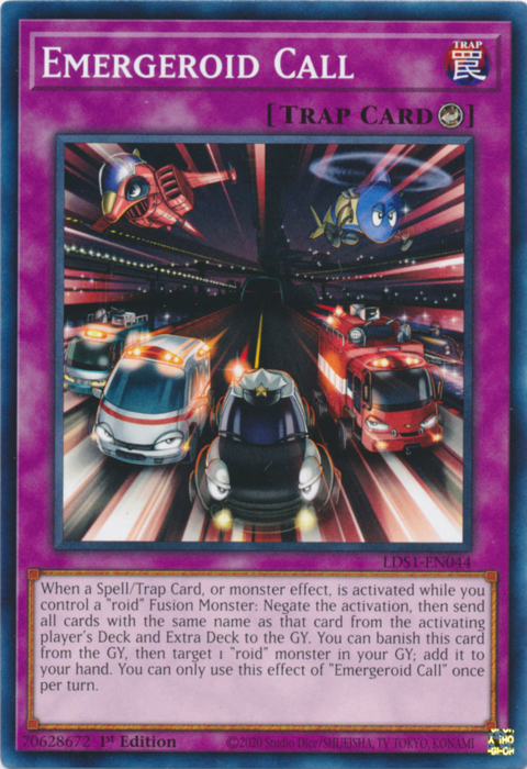 Emergeroid Call [LDS1-EN044] Common | Jomio and Rueliete's Cards and Comics
