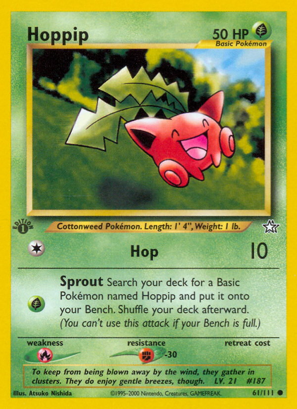 Hoppip (61/111) [Neo Genesis 1st Edition] | Jomio and Rueliete's Cards and Comics