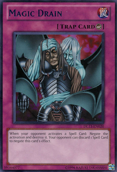 Magic Drain (Blue) [DL13-EN020] Rare | Jomio and Rueliete's Cards and Comics