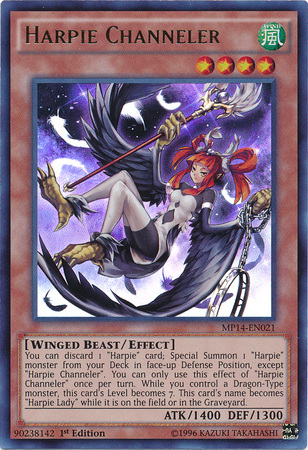 Harpie Channeler [MP14-EN021] Ultra Rare | Jomio and Rueliete's Cards and Comics