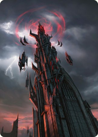 Barad-dur Art Card [The Lord of the Rings: Tales of Middle-earth Art Series] | Jomio and Rueliete's Cards and Comics