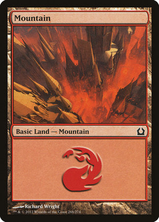 Mountain (268) [Return to Ravnica] | Jomio and Rueliete's Cards and Comics