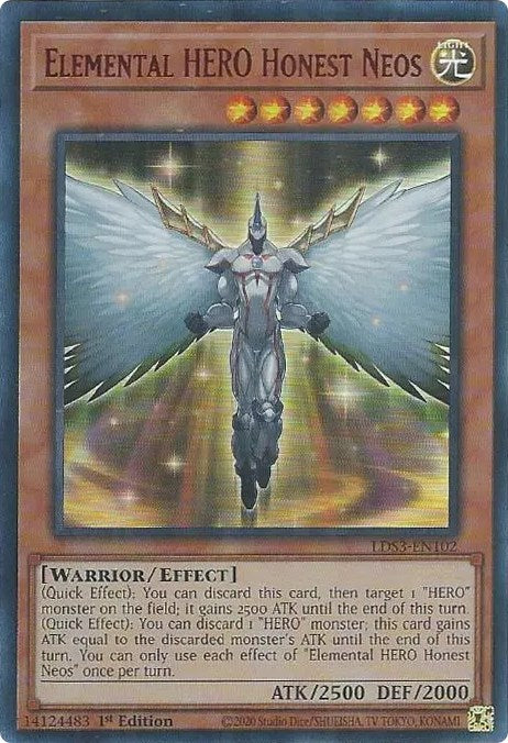 Elemental HERO Honest Neos (Red) [LDS3-EN102] Ultra Rare | Jomio and Rueliete's Cards and Comics