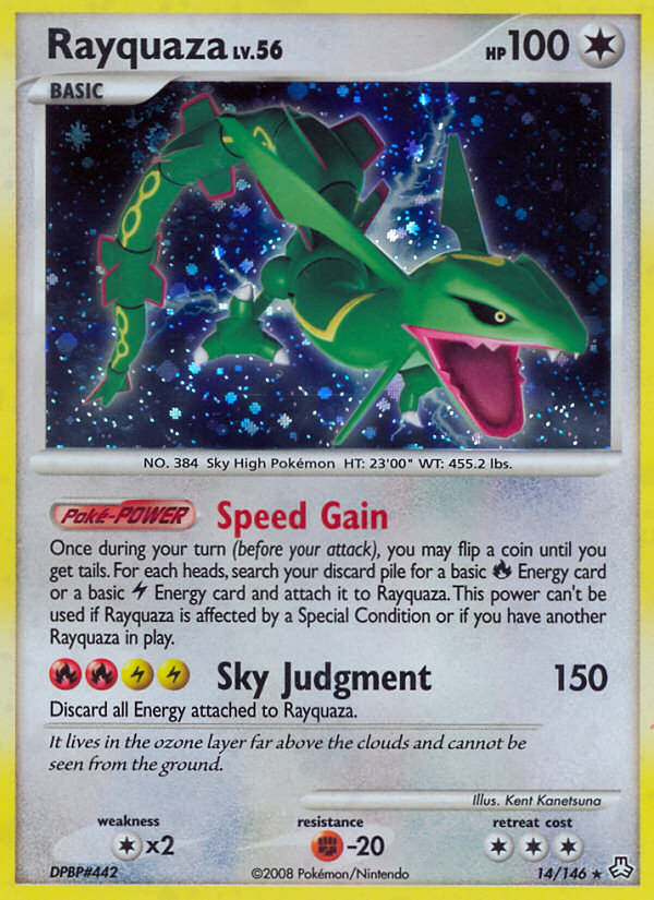 Rayquaza (14/146) [Diamond & Pearl: Legends Awakened] | Jomio and Rueliete's Cards and Comics