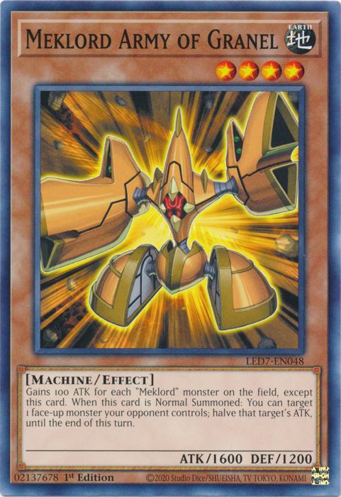 Meklord Army of Granel [LED7-EN048] Common | Jomio and Rueliete's Cards and Comics