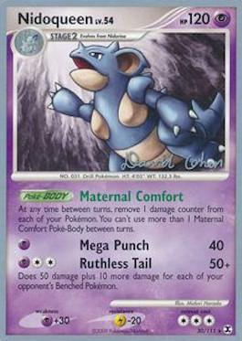 Nidoqueen LV.54 (30/111) (Stallgon - David Cohen) [World Championships 2009] | Jomio and Rueliete's Cards and Comics