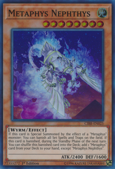 Metaphys Nephthys [CIBR-EN025] Super Rare | Jomio and Rueliete's Cards and Comics