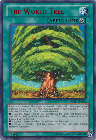 The World Tree (Red) [DL18-EN012] Rare | Jomio and Rueliete's Cards and Comics