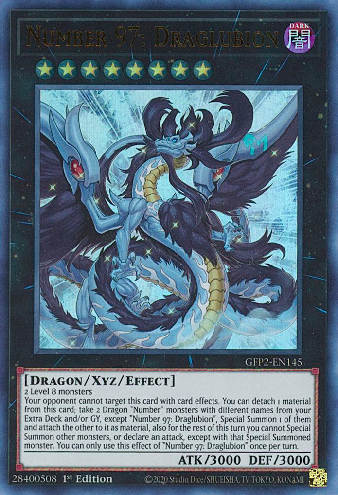 Number 97: Draglubion [GFP2-EN145] Ultra Rare | Jomio and Rueliete's Cards and Comics