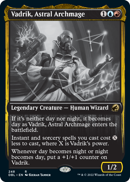 Vadrik, Astral Archmage [Innistrad: Double Feature] | Jomio and Rueliete's Cards and Comics