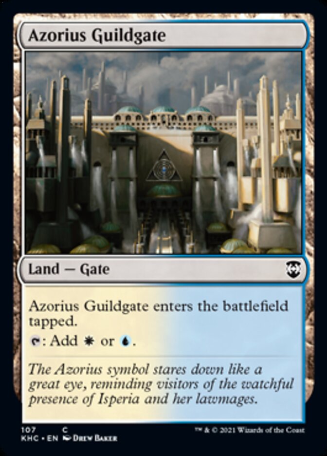 Azorius Guildgate [Kaldheim Commander] | Jomio and Rueliete's Cards and Comics