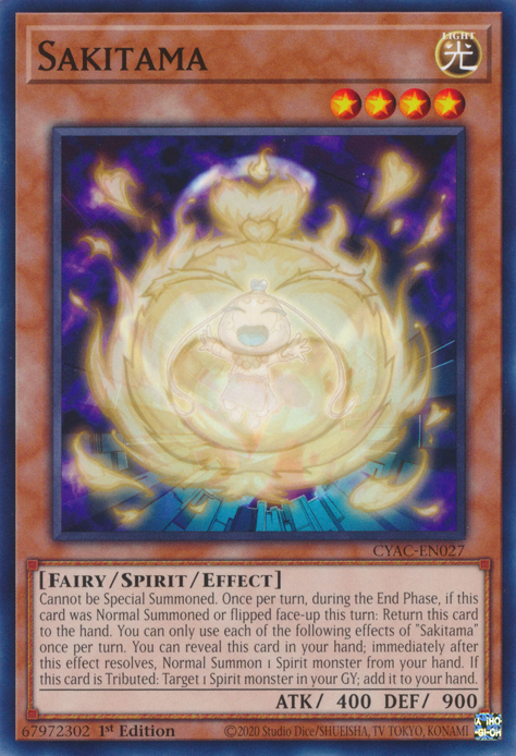 Sakitama [CYAC-EN027] Common | Jomio and Rueliete's Cards and Comics