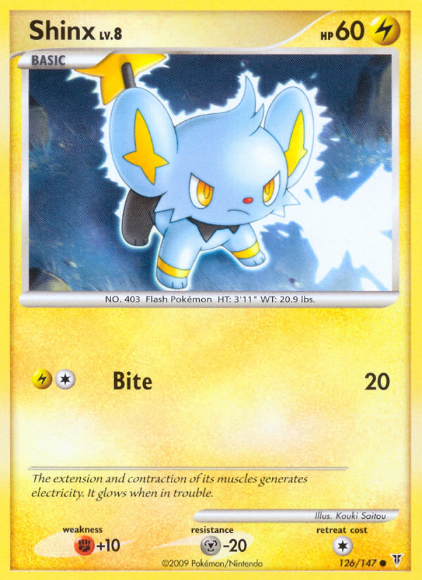 Shinx (126/147) [Platinum: Supreme Victors] | Jomio and Rueliete's Cards and Comics