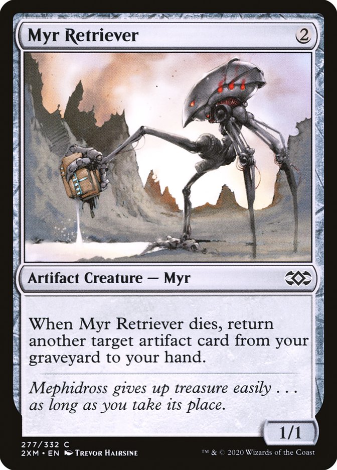Myr Retriever [Double Masters] | Jomio and Rueliete's Cards and Comics