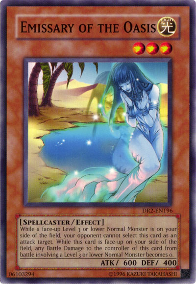 Emissary of the Oasis [DR2-EN196] Common | Jomio and Rueliete's Cards and Comics