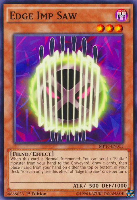 Edge Imp Saw [MP16-EN011] Common | Jomio and Rueliete's Cards and Comics