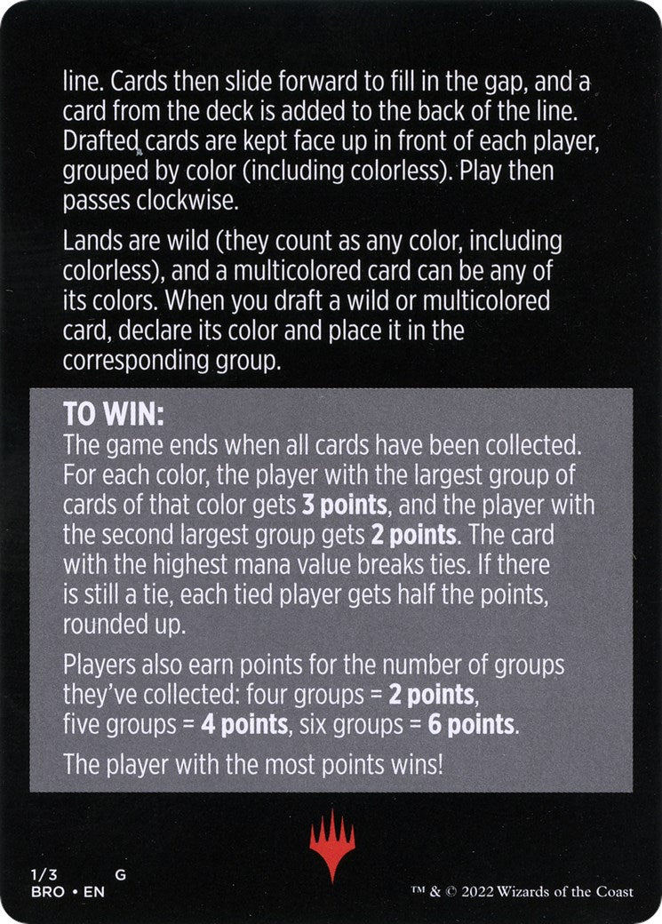 Mishra's Manufactory (Magic Minigame) [The Brothers' War Minigame] | Jomio and Rueliete's Cards and Comics