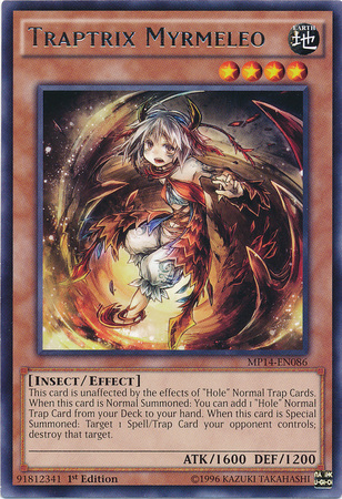 Traptrix Myrmeleo [MP14-EN086] Rare | Jomio and Rueliete's Cards and Comics