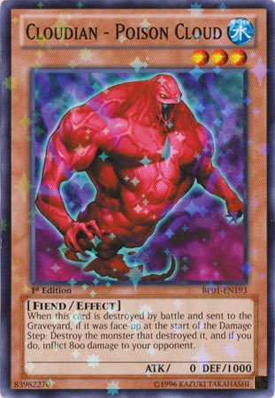 Cloudian - Poison Cloud [BP01-EN193] Starfoil Rare | Jomio and Rueliete's Cards and Comics