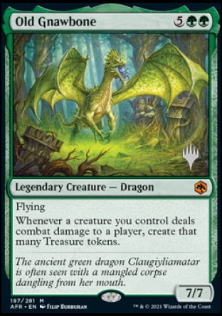 Old Gnawbone (Promo Pack) [Dungeons & Dragons: Adventures in the Forgotten Realms Promos] | Jomio and Rueliete's Cards and Comics